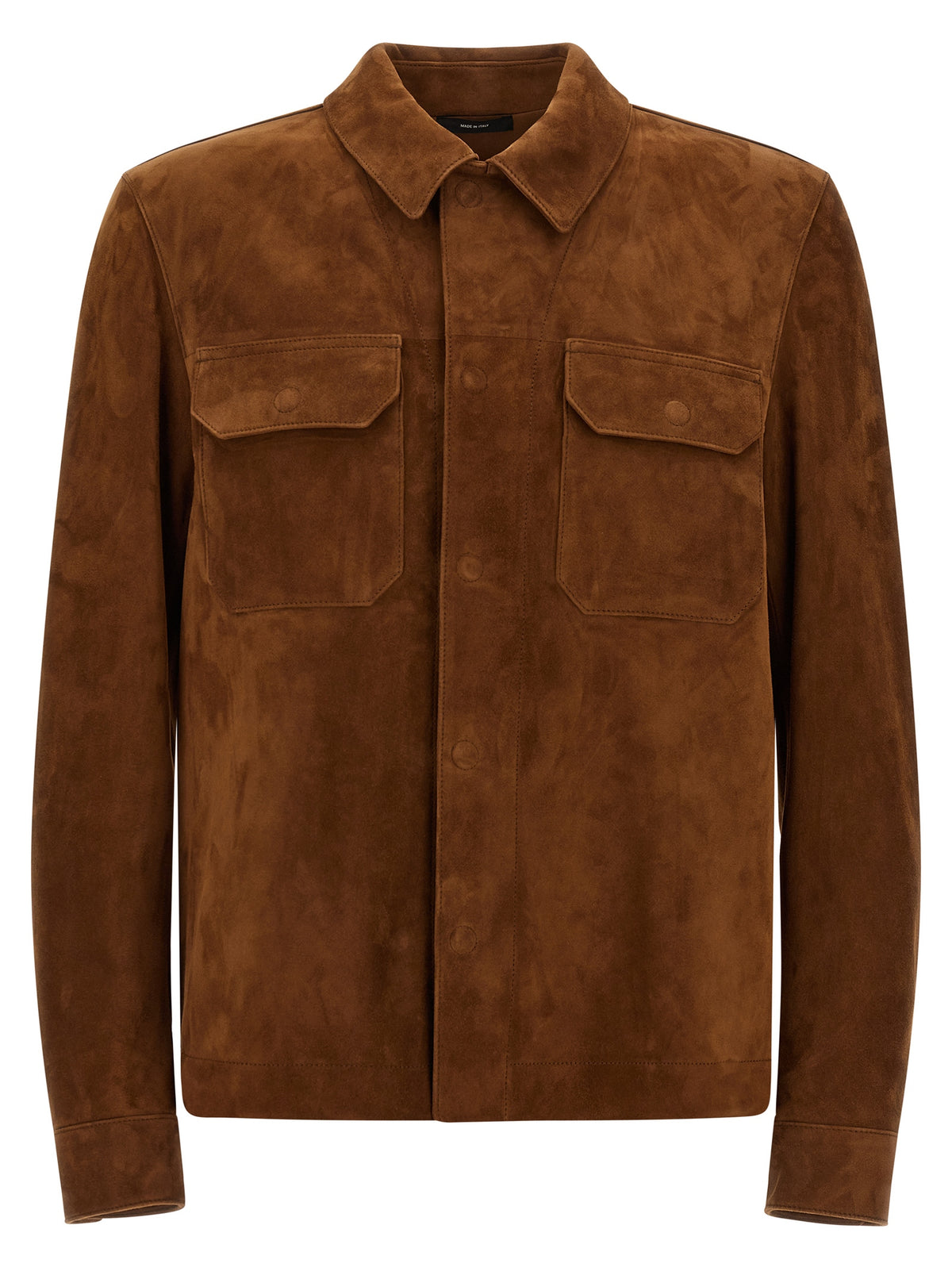 Brown Lamb Leather Leather Jacket