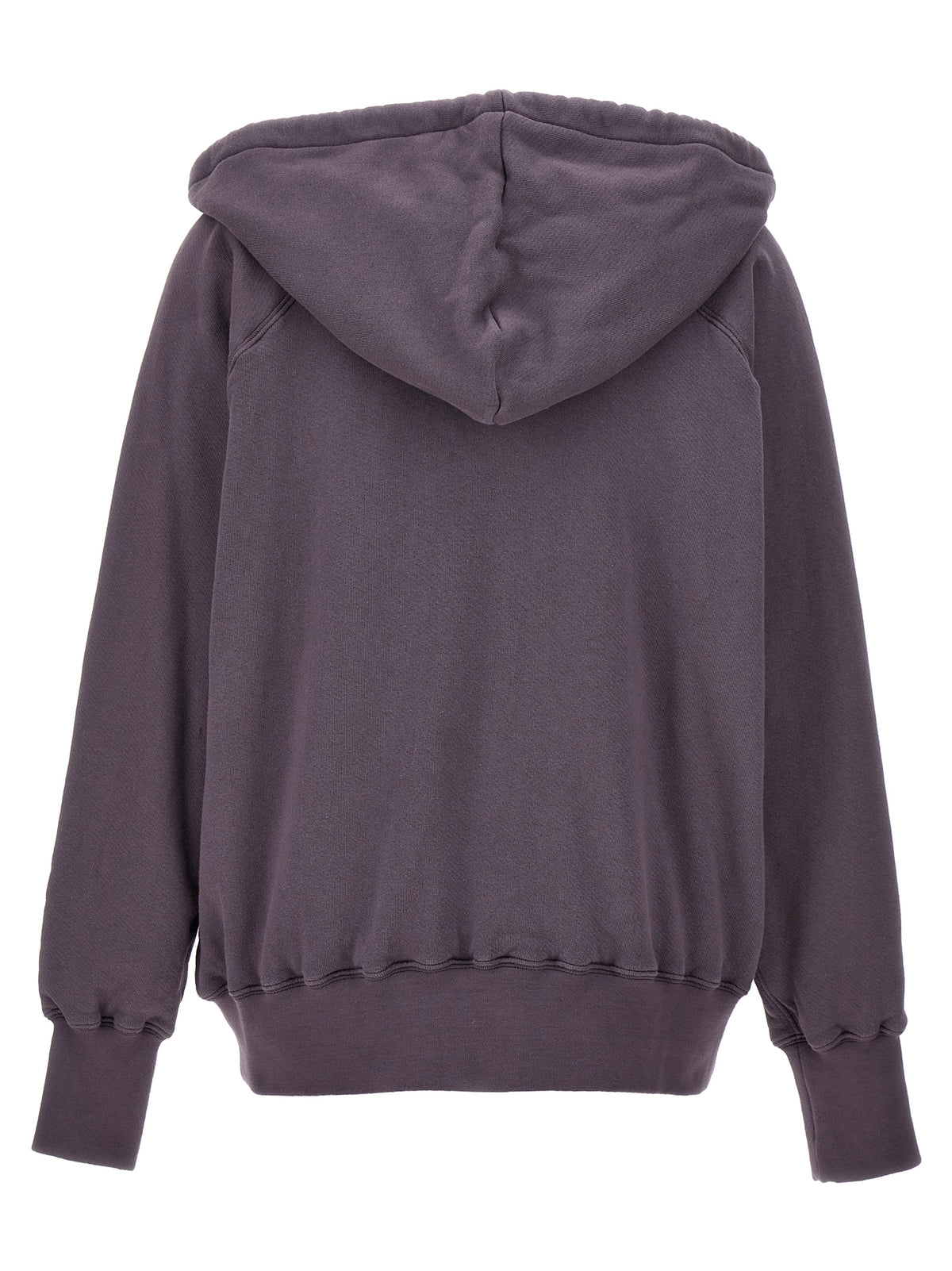 Purple Cotton Hoodie