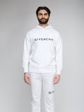 White Cotton Sweatshirt
