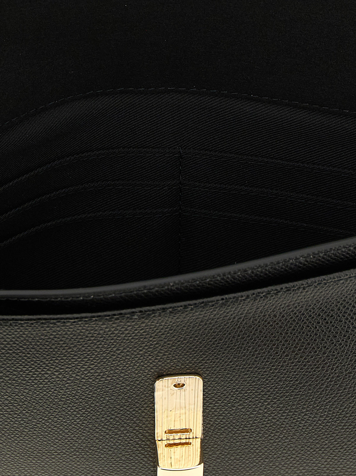 Black Calfskin Clutch Bag