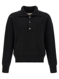 Black Wool Cardigan