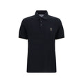 Black Cotton Polo Shirt