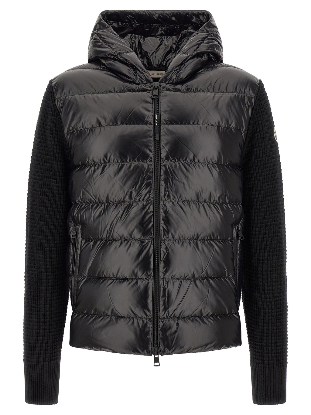 Black Polyamide Cardigan
