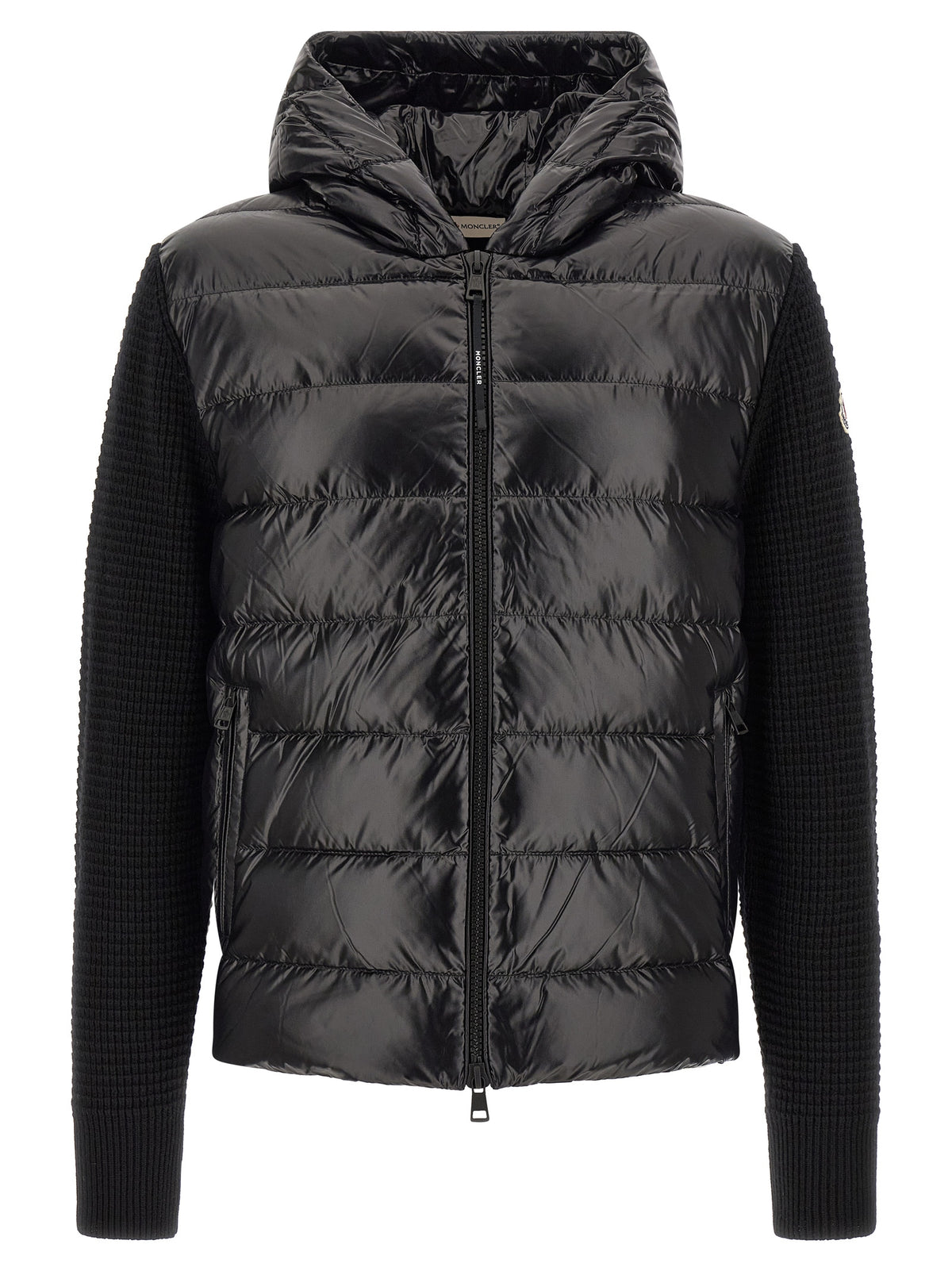 Black Polyamide Cardigan