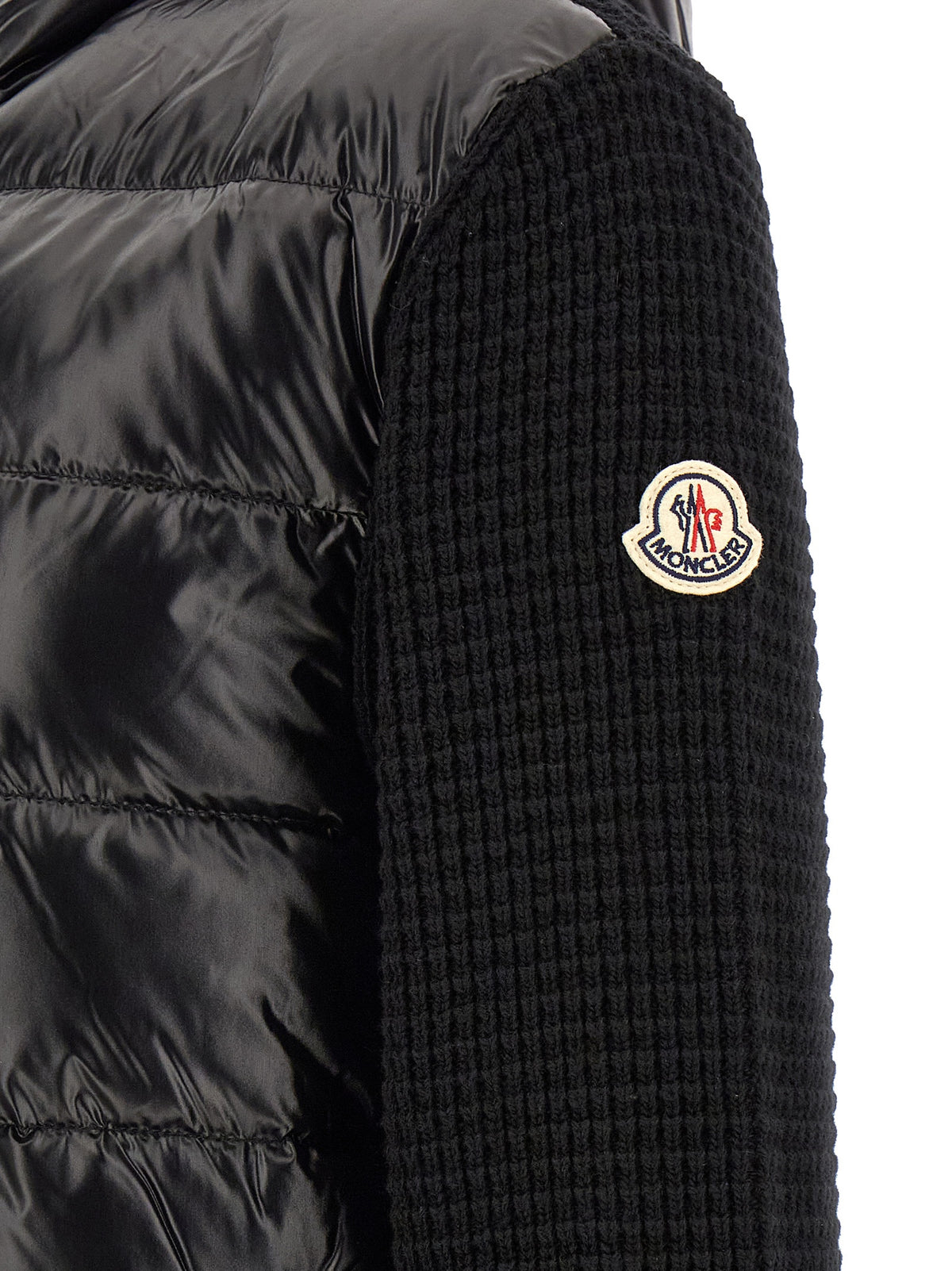 Black Polyamide Cardigan
