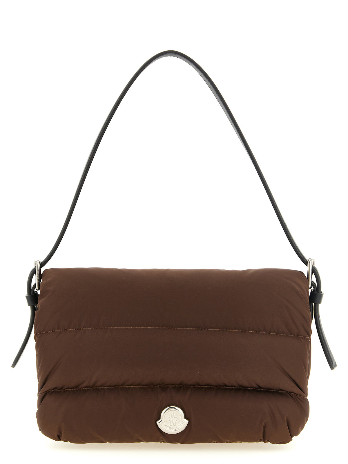 Brown Polyamide Shoulder Bag