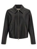 Black Lamb Leather Leather Jacket