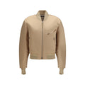 Gold Satin Bomber