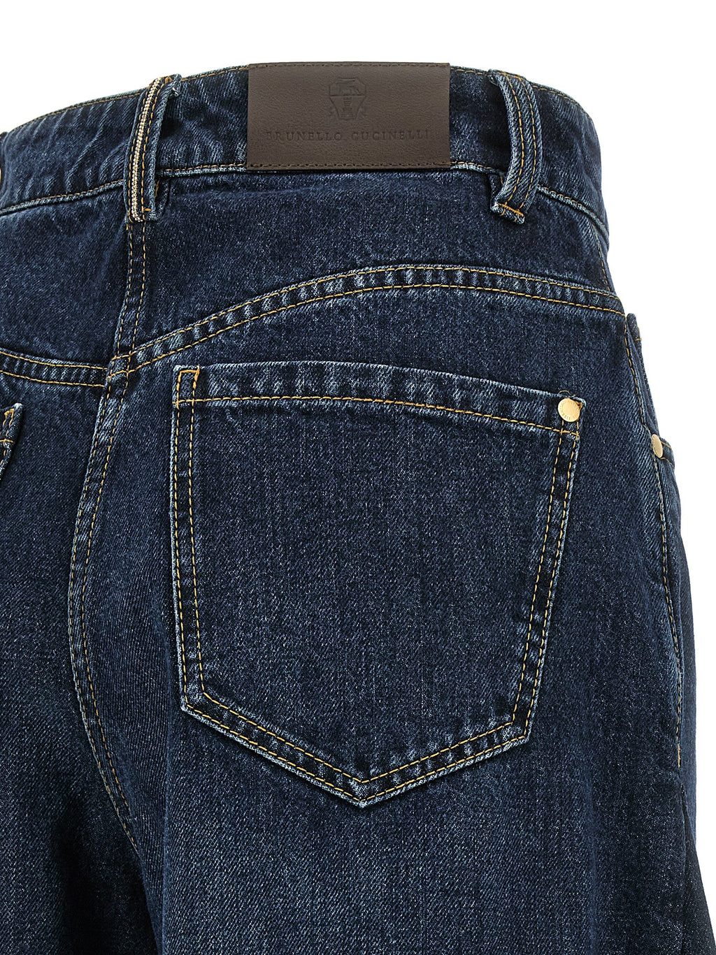 Blue Cotton Jeans Denim