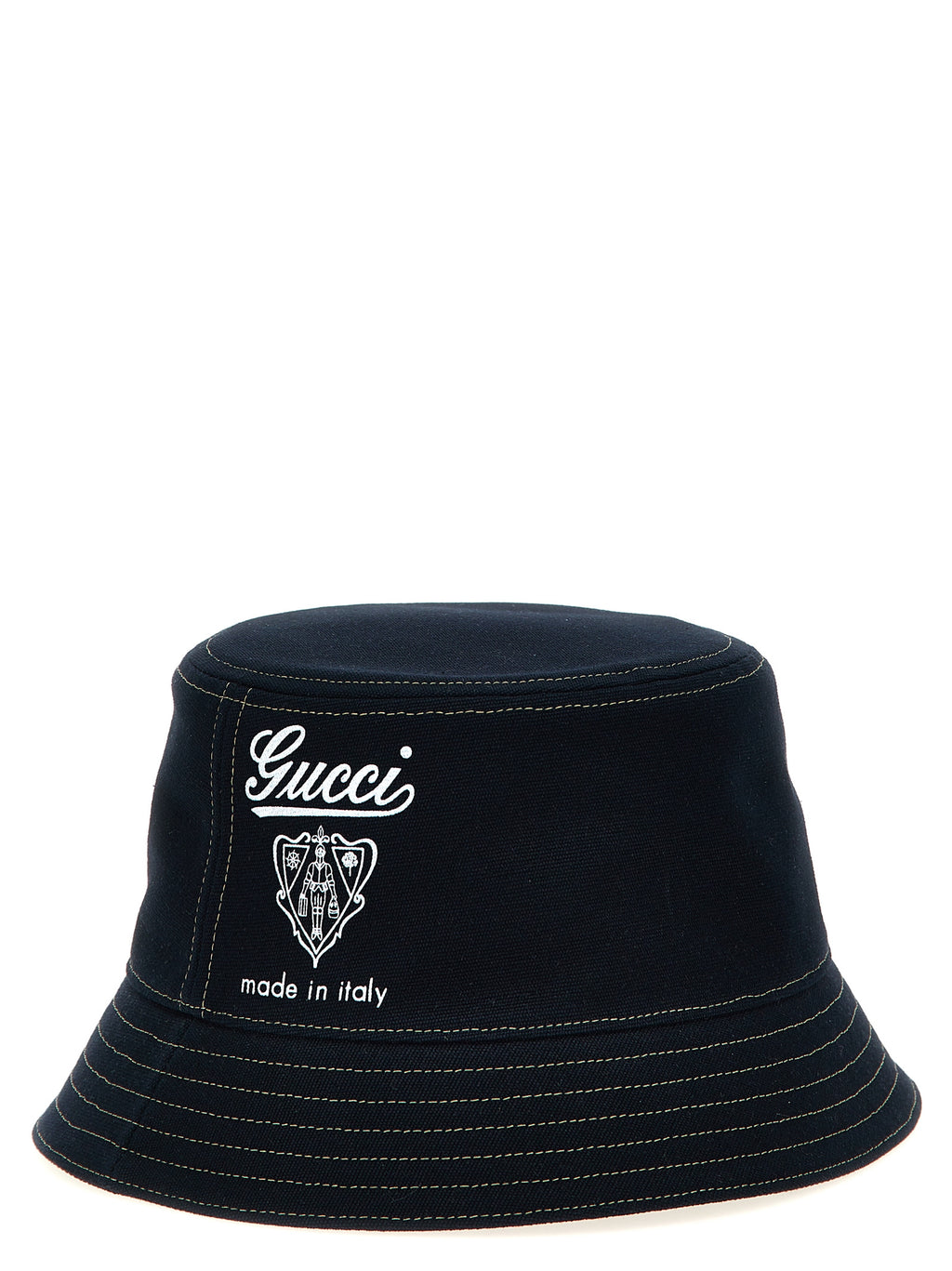 Blue Cotton Bucket Hat