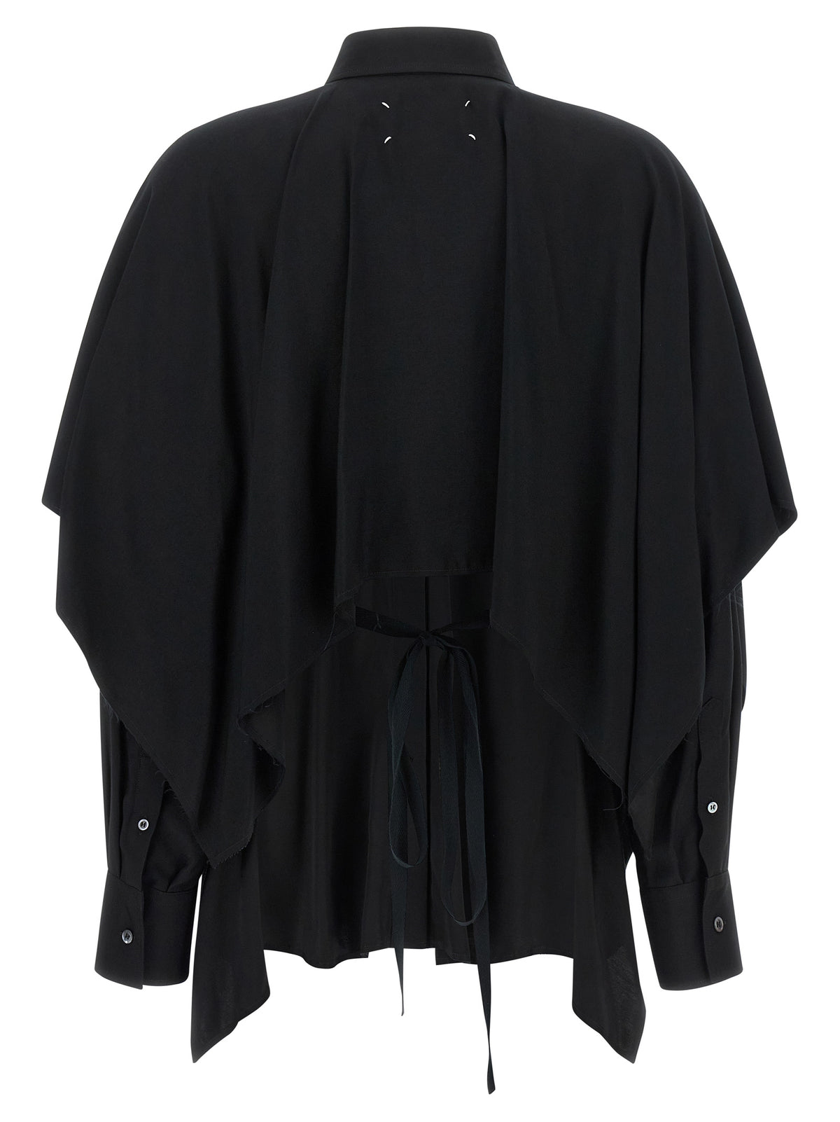Black Viscose Blouse