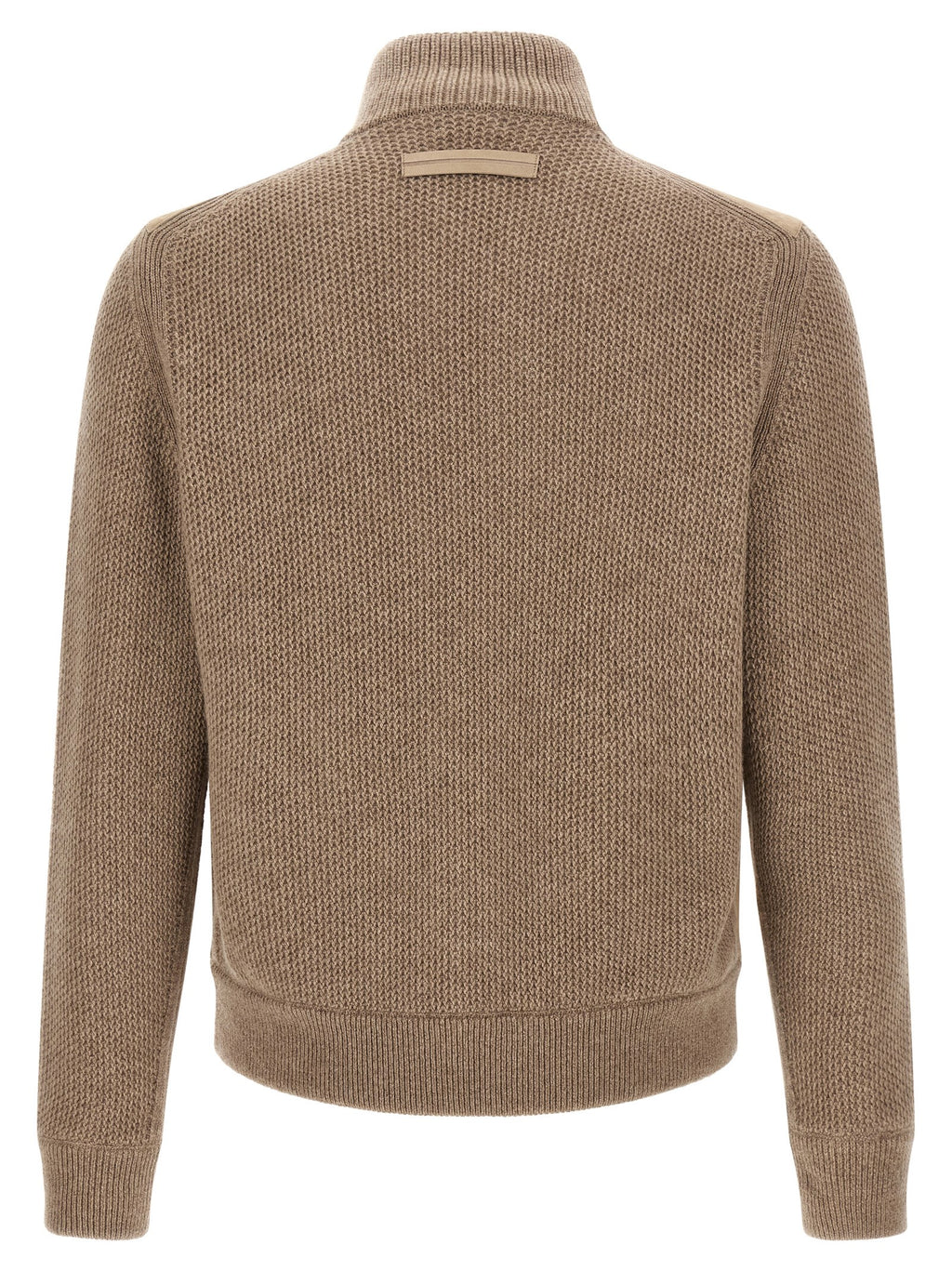 Beige Cashmere Cardigan