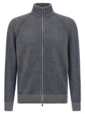 Blue Cashmere Cardigan