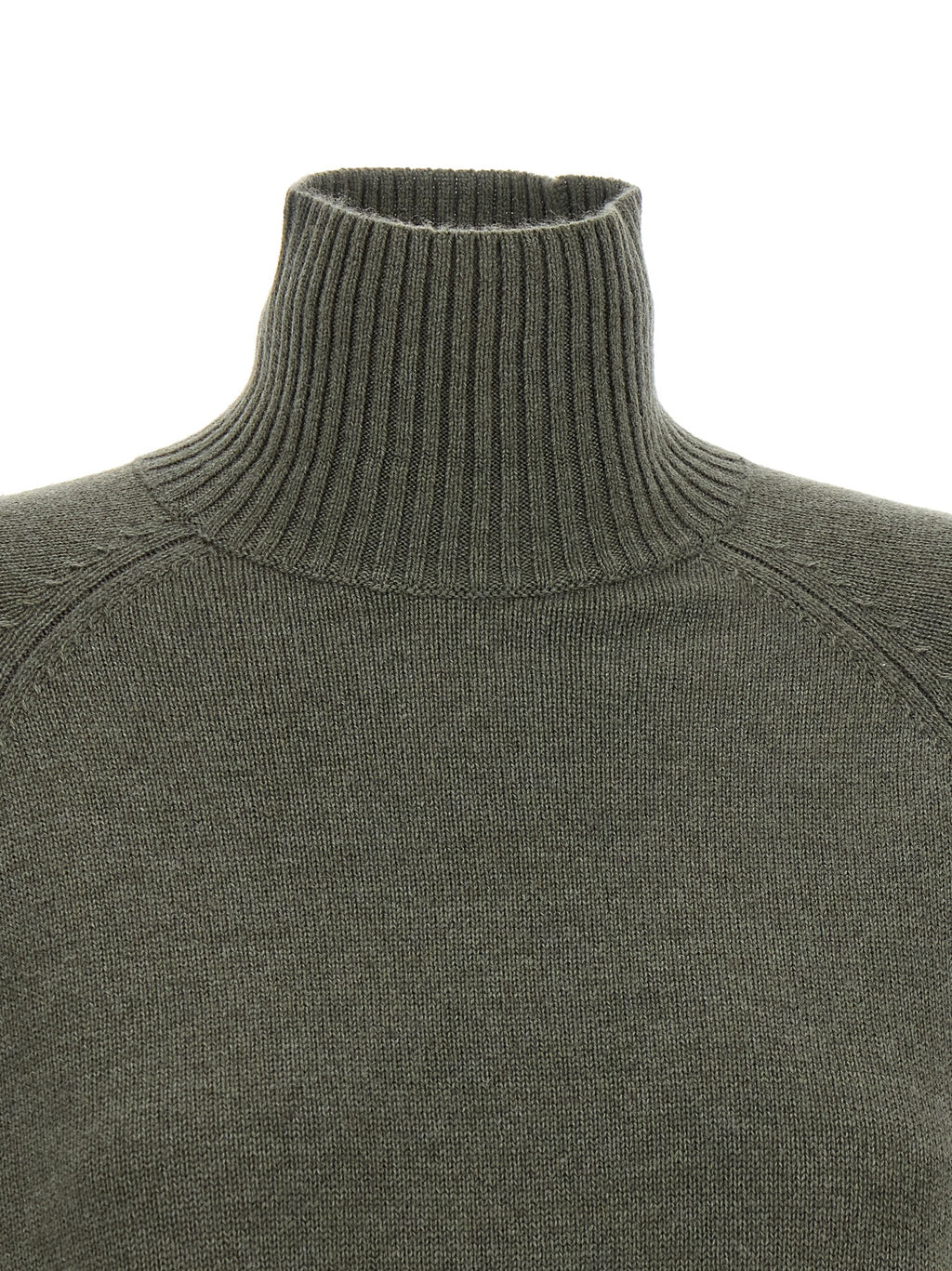 Bicolor Cashmere Cardigan