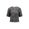 Gray Mohair Pattern Shirt