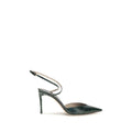 Bicolor Calf Leather Bos Taurus High Heel Pumps