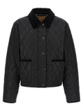 Black Polyamide Full-Length Jacket
