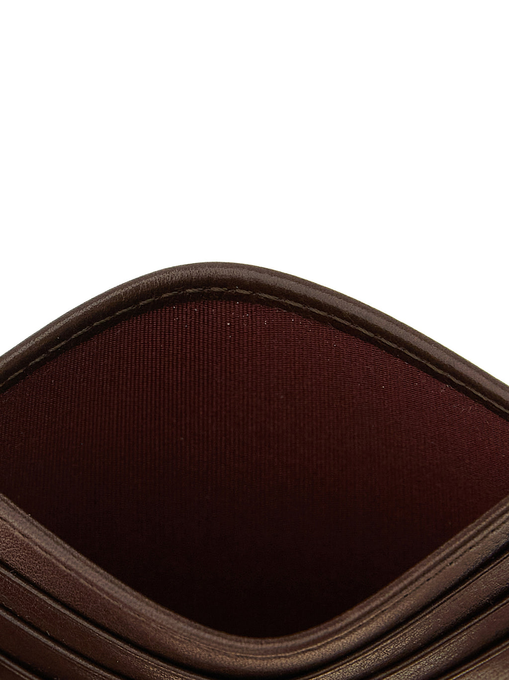 Brown Calfskin Cardholder