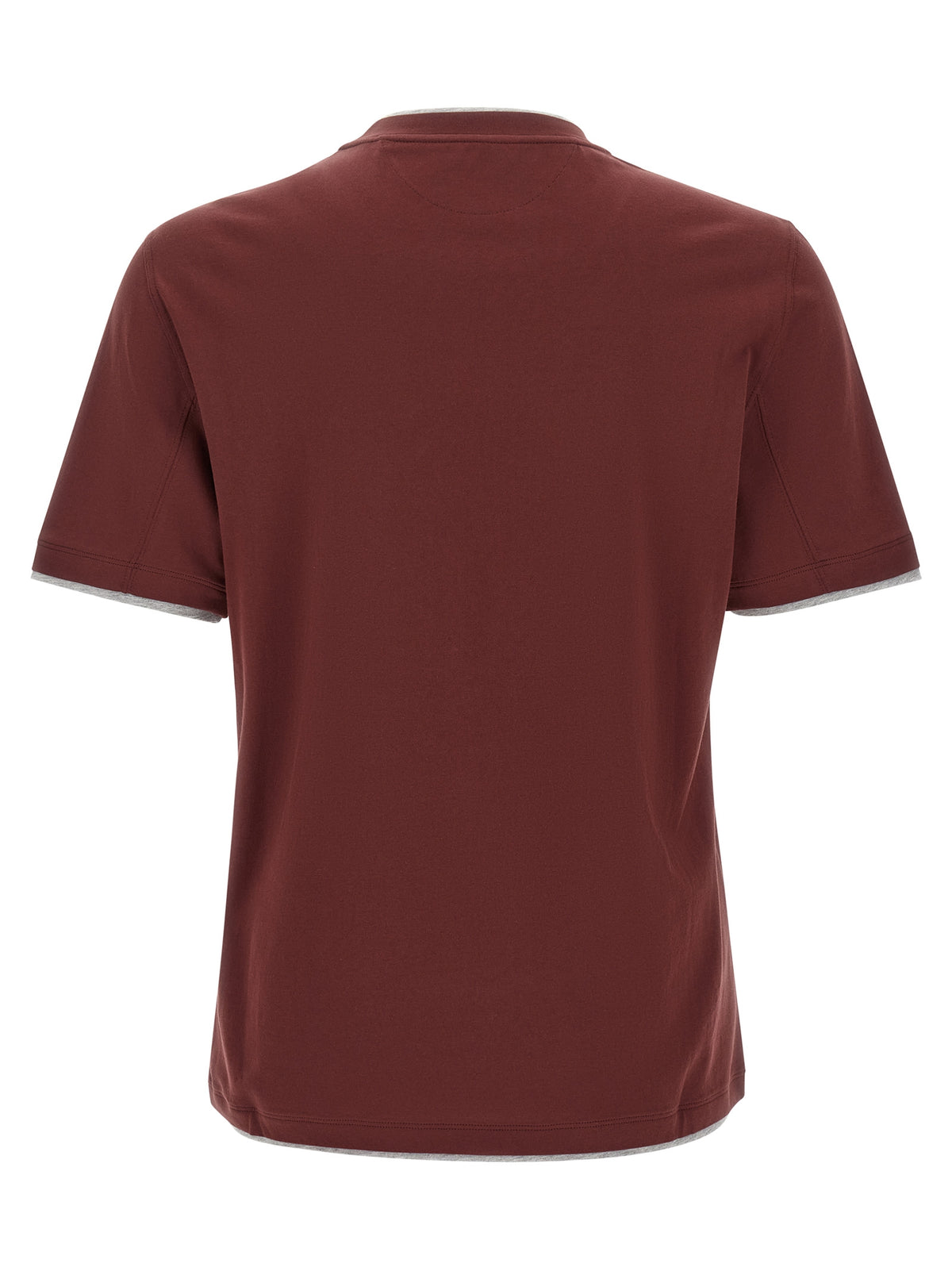 Bordeaux Cotton T-Shirt