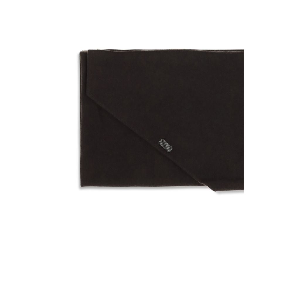 Brown Cashmere Foulard