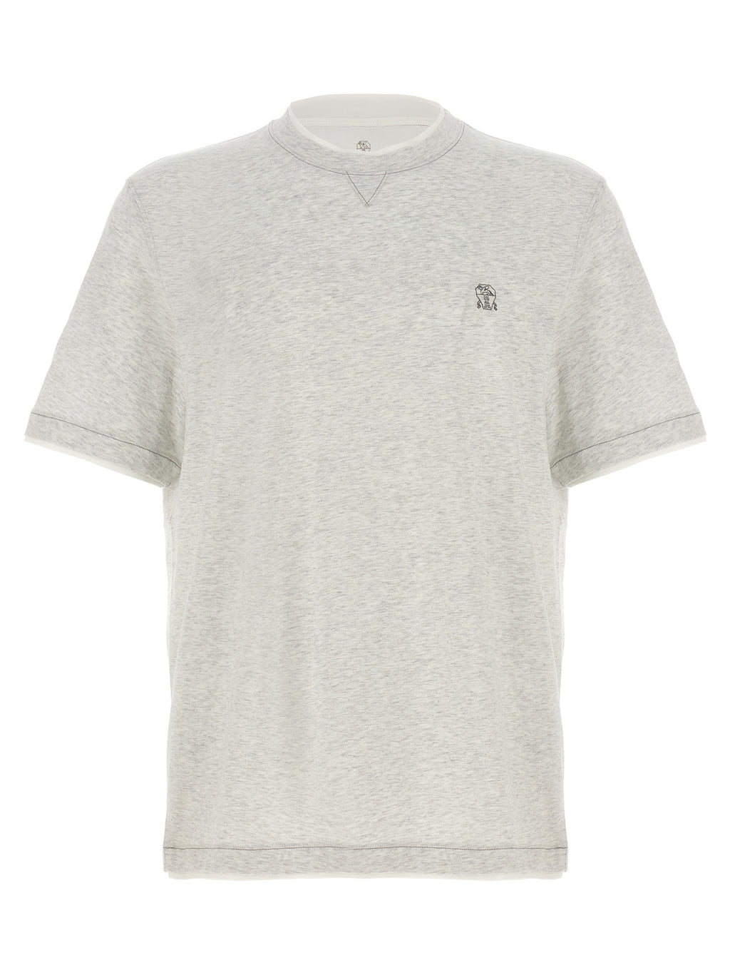 Gray Cotton T-Shirt