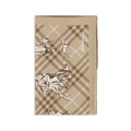 Beige Silk Scarf