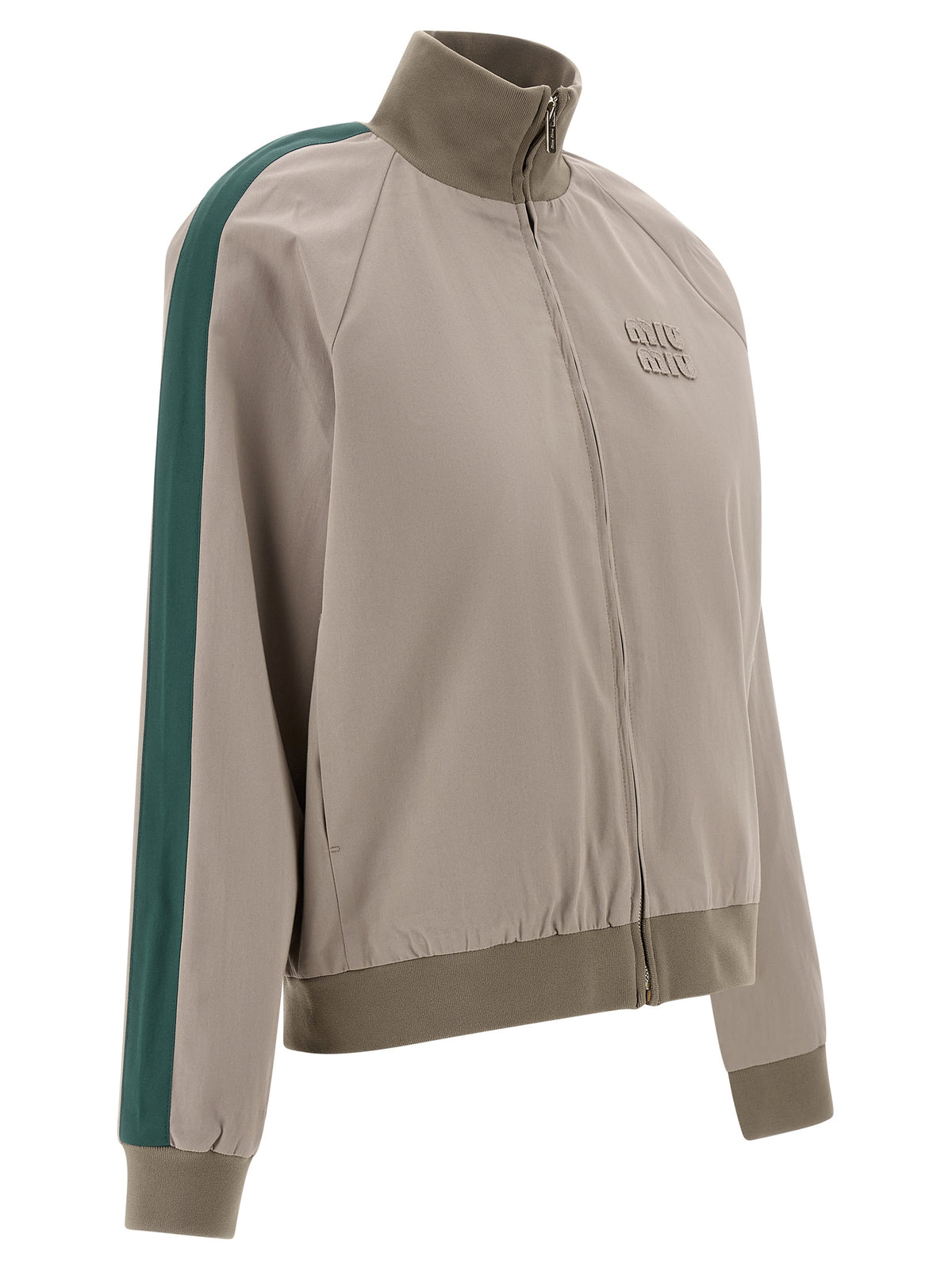 Gray Cotton Bomber