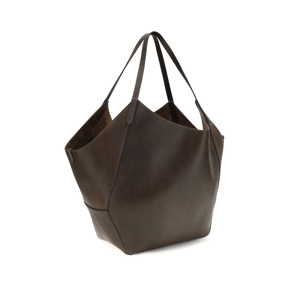 Brown Calf Leather Bos Taurus Shoulder Bag