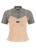 Multicolor Silk Shortsleeve Shirt