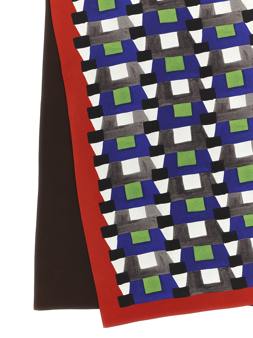 Multicolor Silk Scarf