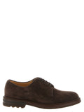 Brown Calfskin Oxfords And Derbies