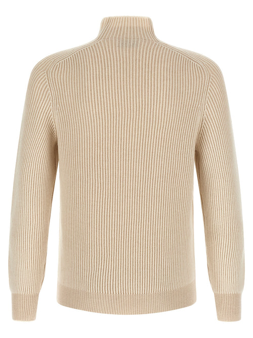Beige Cashmere Cardigan