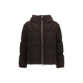Brown Wool Oves Aries Full-Length Jacket
