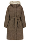 Brown Virgin Wool Coat