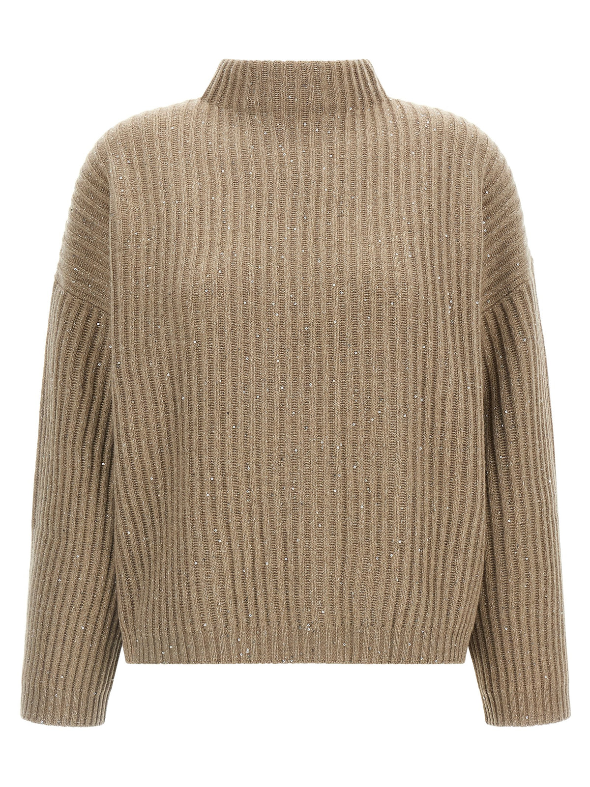 Beige Cashmere Cardigan