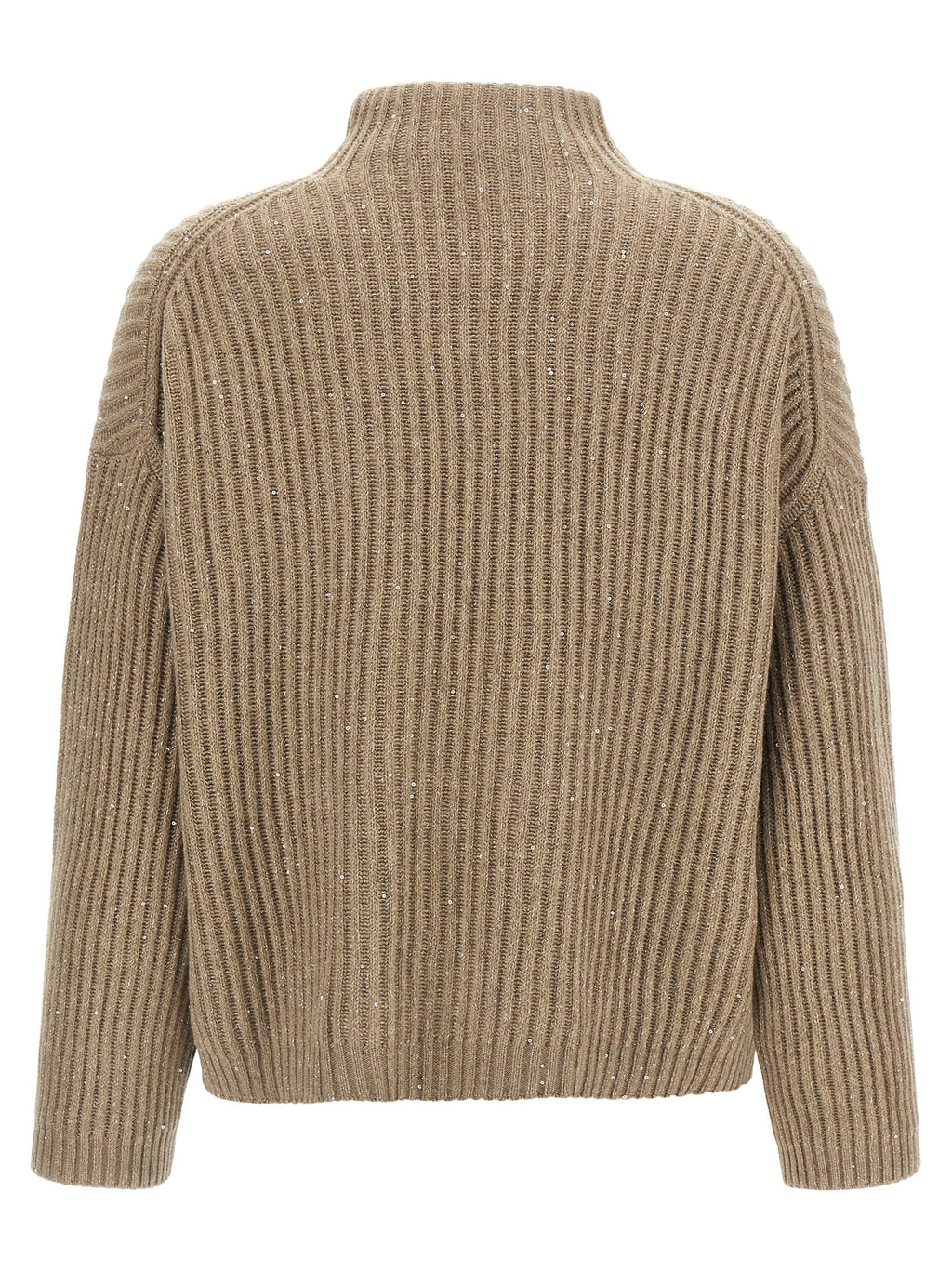 Beige Cashmere Cardigan