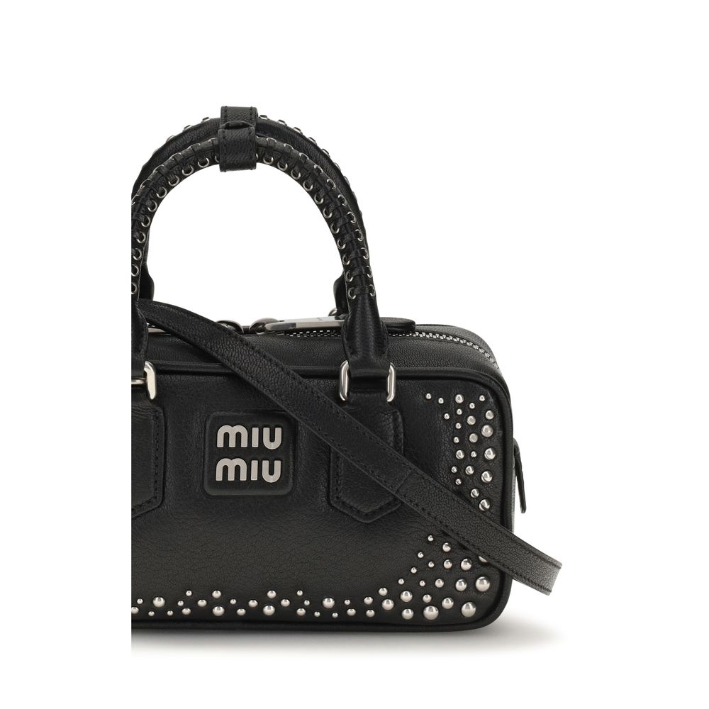 Black Calf Leather Bos Taurus Handbag