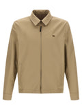 Beige Wool Shell Jacket