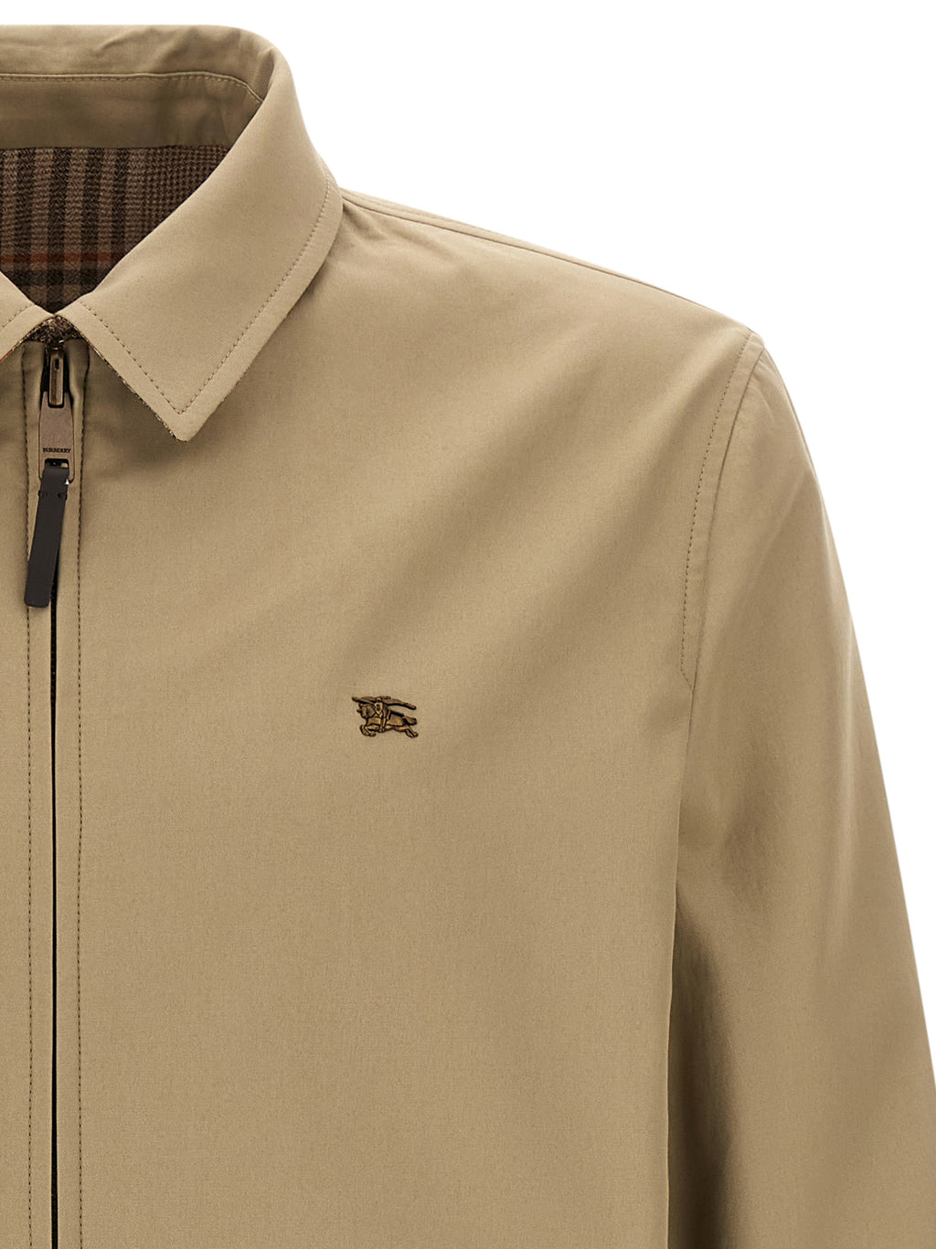 Beige Wool Shell Jacket