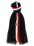Black Virgin Wool Foulard