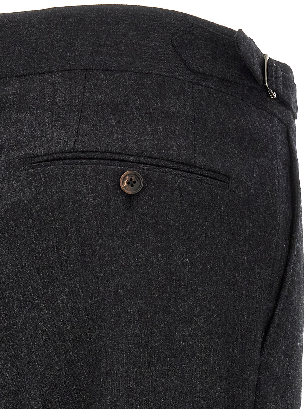 Gray Wool Dress Pants