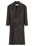 Black Virgin Wool Coat