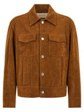 Brown Goatskin Leather Jacket
