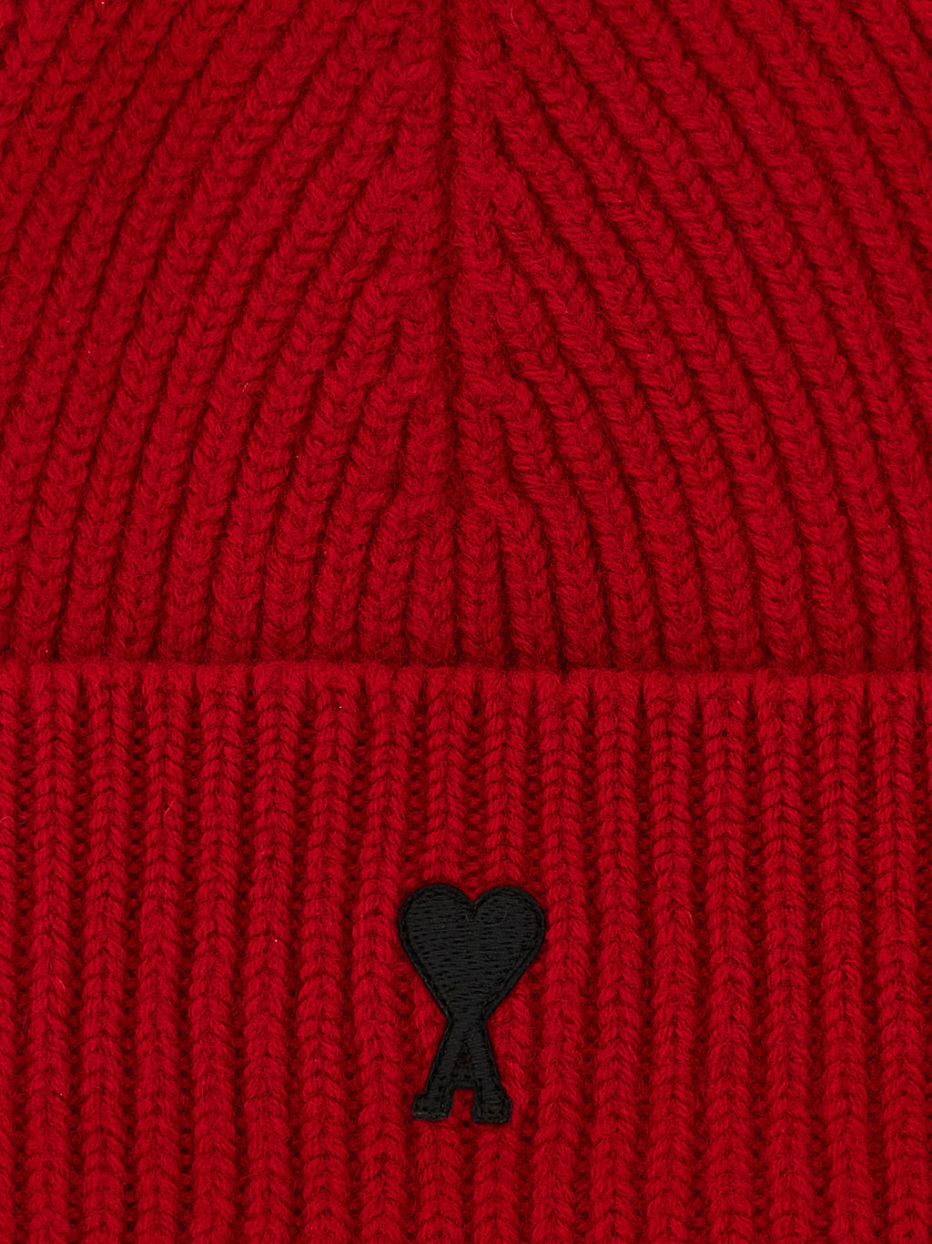 Red Wool Beanie