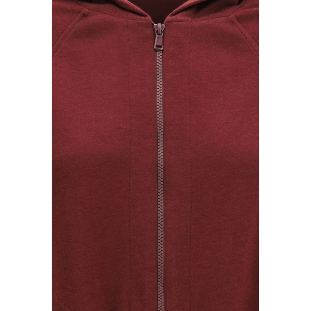 Bordeaux Cotton Sweatshirt