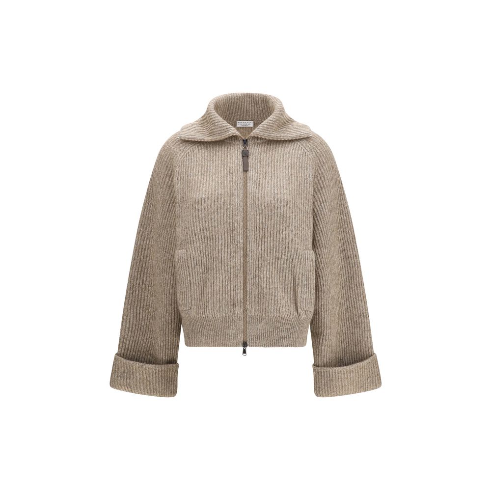 Beige Cashmere Sweater