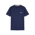 Blue Cotton Men T-Shirt