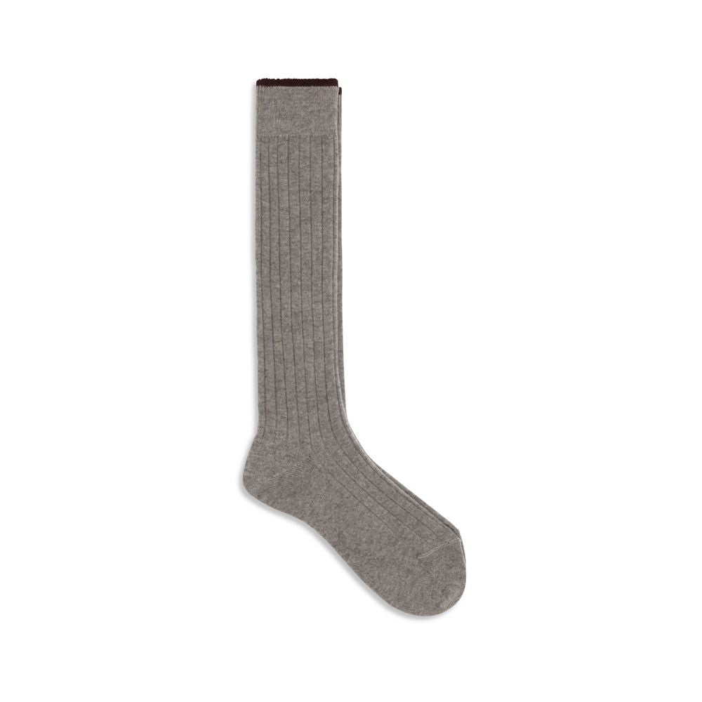 Gray Cashmere Socks