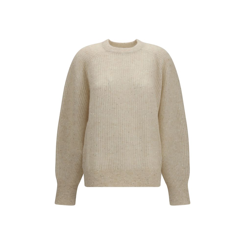 Beige Mohair Sweatshirt