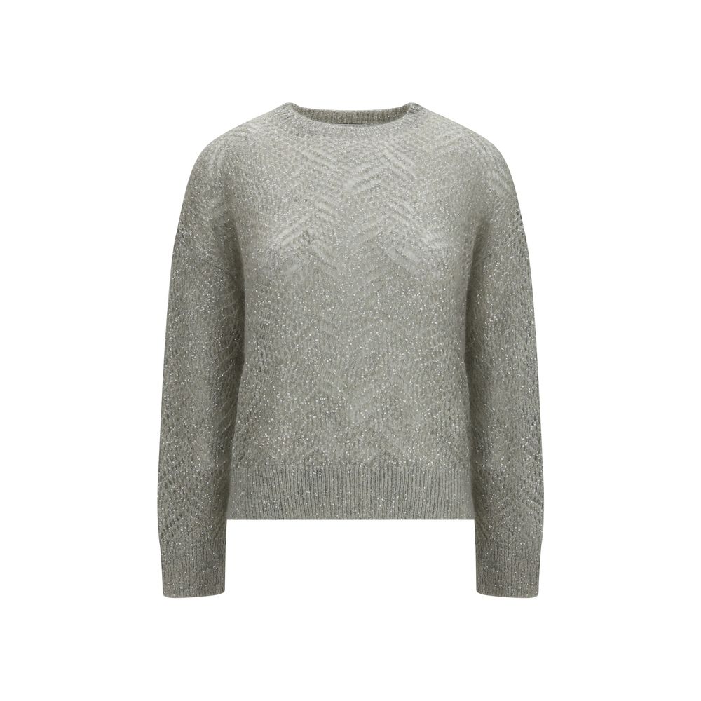 Gray Linen Sweatshirt